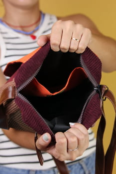 BOLSA VEGANA - VÊNUS - TAMARINDO