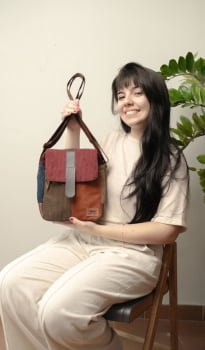 BOLSA VEGANA - VÊNUS - TAMARINDO