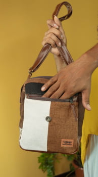 BOLSA VEGANA - VÊNUS - XADREZ