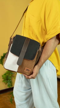 BOLSA VEGANA - VÊNUS - XADREZ