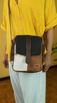 BOLSA VEGANA - VÊNUS - XADREZ