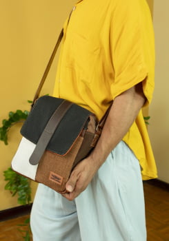 BOLSA VEGANA - VÊNUS - XADREZ