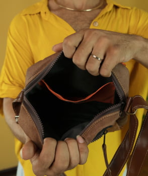 BOLSA VEGANA - VÊNUS - XADREZ