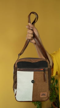 BOLSA VEGANA - VÊNUS - XADREZ