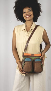BOLSA VEGANA - IVONE - ESMERALDA
