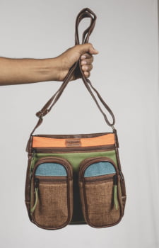 BOLSA VEGANA - IVONE - ESMERALDA