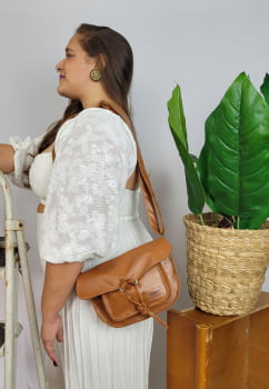 BOLSA VEGANA - RITA - CARAMELO