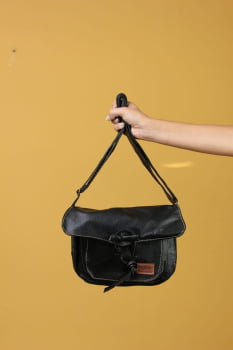 BOLSA VEGANA - RITA - PRETA