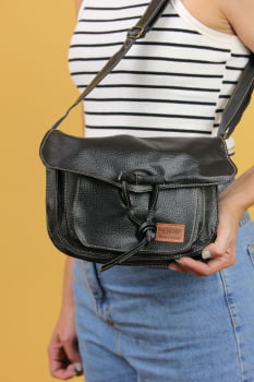 BOLSA VEGANA - RITA - PRETA