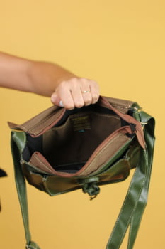 BOLSA VEGANA - RITA - VERDE 
