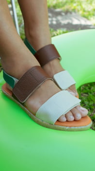 SANDALIA VEGANA - FRIDA - MARIPOSA