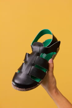 SANDÁLIA VEGANA - DANDARA - PRETA