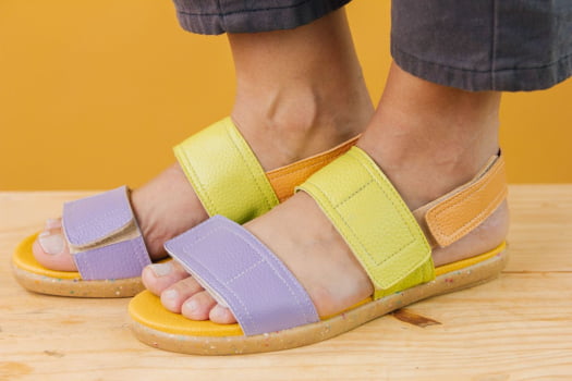 SANDALIA VEGANA - FRIDA - LAVANDA