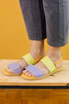 SANDALIA VEGANA - FRIDA - LAVANDA