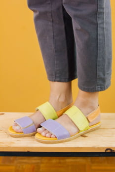 SANDALIA VEGANA - FRIDA - LAVANDA