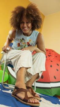 SANDALIA VEGANA - SUNSET - CASTANHO