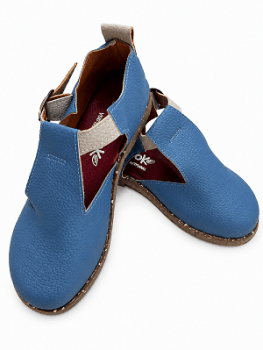 SAPATO VEGANO - ELIS -AZUL 