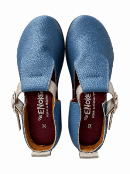 SAPATO VEGANO - ELIS -AZUL