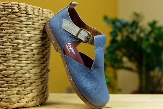 SAPATO VEGANO - ELIS -AZUL 