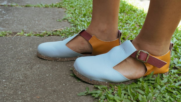 SAPATO VEGANO - ELIS - NUVEM