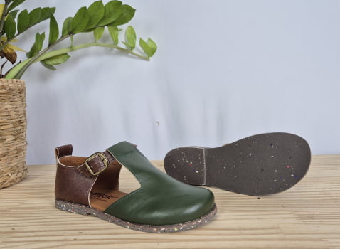 SAPATO VEGANO ELIS - VERDE SELVA