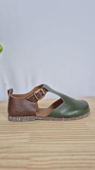 SAPATO VEGANO ELIS - VERDE SELVA
