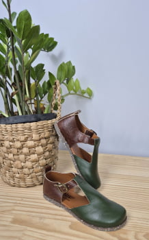 SAPATO VEGANO ELIS - VERDE SELVA