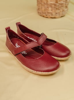 SAPATO VEGANO - ZOE - CARMIM
