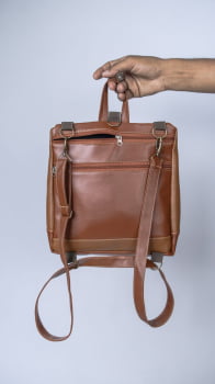 BOLSA/MOCHILA VEGANA - TIM - COPO DE LEITE