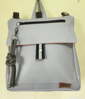 BOLSA/MOCHILA VEGANA - TIM - NEVOEIRO