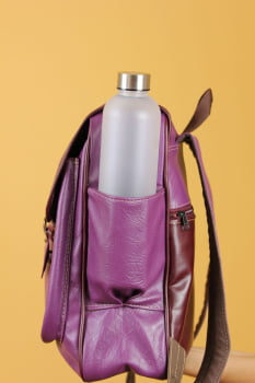 MOCHILA VEGANA - FRÉSIA - UVA
