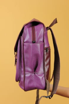 MOCHILA VEGANA - FRÉSIA - UVA