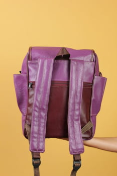 MOCHILA VEGANA - FRÉSIA - UVA