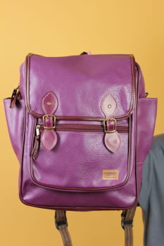 MOCHILA VEGANA - FRÉSIA - UVA