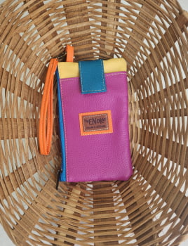 NECESSAIRE PORTA CELULAR - ULTRA VIOLETA