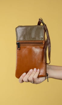 NECESSAIRE PORTA CELULAR VEGANO - CARAMBOLA