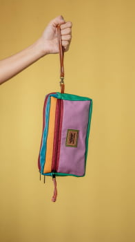 NECESSAIRE VEGANA - AÇUCENA - LÁPIS DE COR