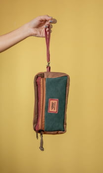 NECESSAIRE VEGANA - AÇUCENA - TONS TERROSOS