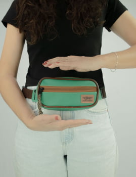 POCHETE VEGANA - FREVO - MENTA