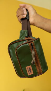 POCHETE VEGANA - JANIS - VERDE SELVA