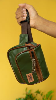 POCHETE VEGANA - JANIS - VERDE SELVA